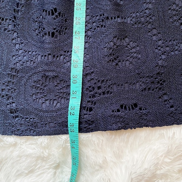 Adriana Papell Navy Dress - Picture 7 of 7